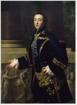 Retrato de Thomas Conolly (1738-1803) - Anton Raphael Mengs