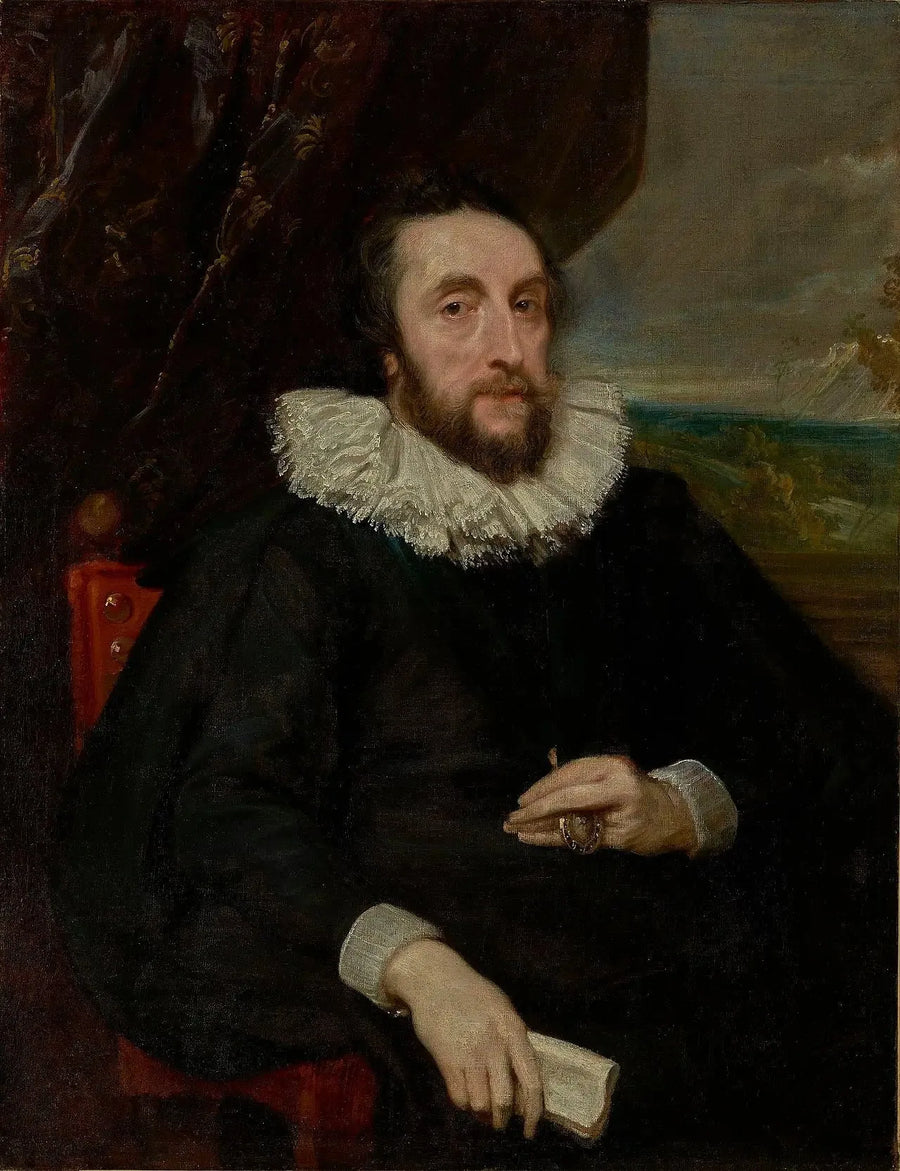 Retrato de Thomas Howard, 21º Conde de Arundel - Antoine van Dyck