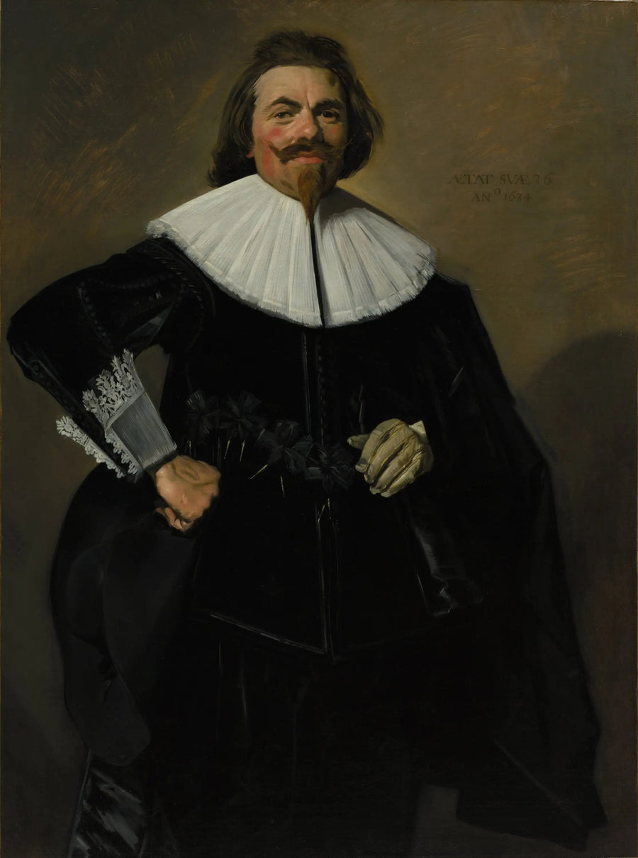 Retrato de Tieleman Coq (1597-1672) - Frans Hals