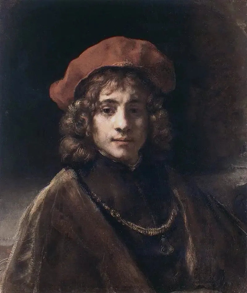 Retrato de Titus van Rijn - Rembrandt