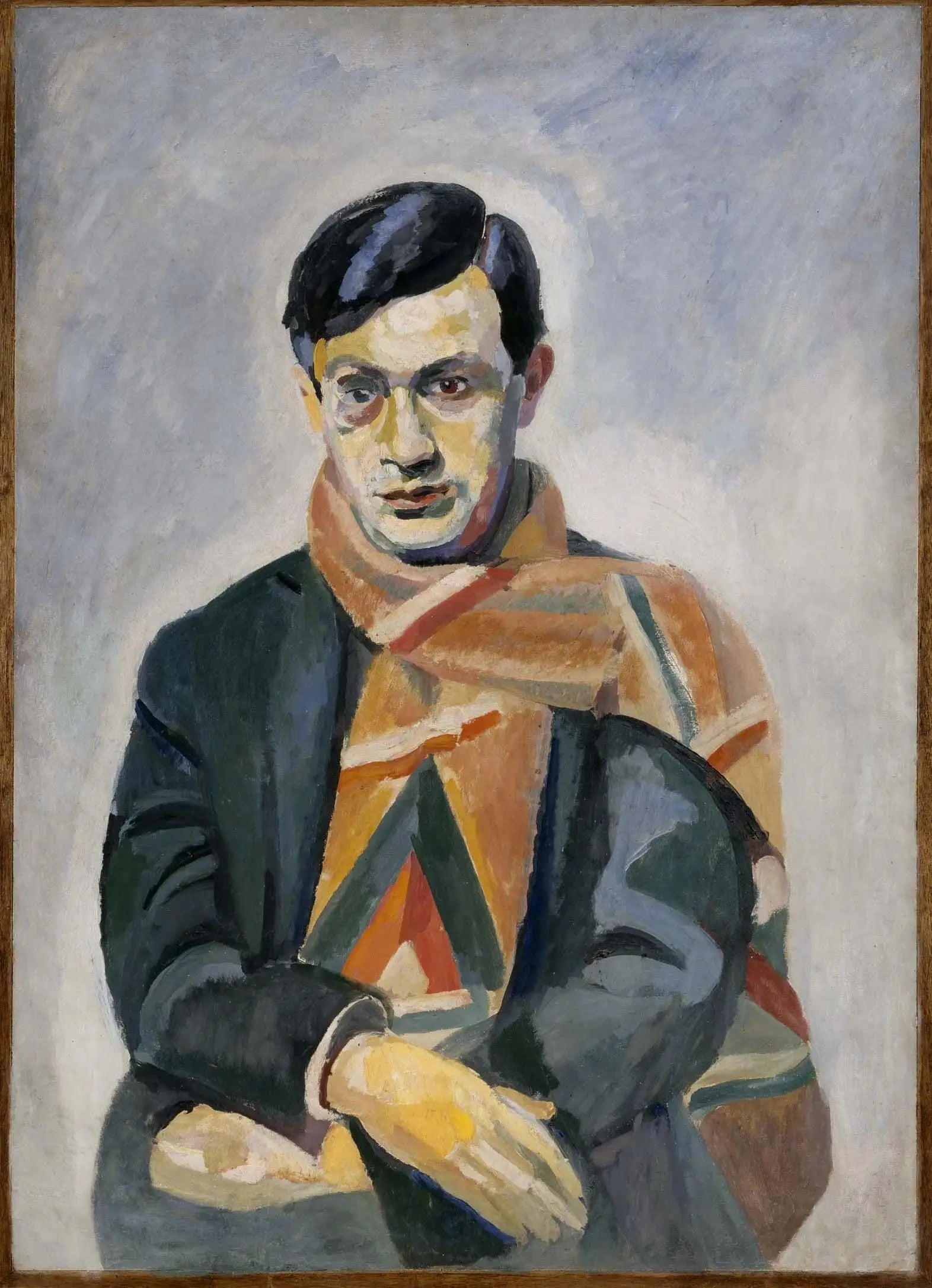 Portrait de Tristan Tzara - Robert Delaunay image 1 reproduction d’œuvre d’art à l’huile