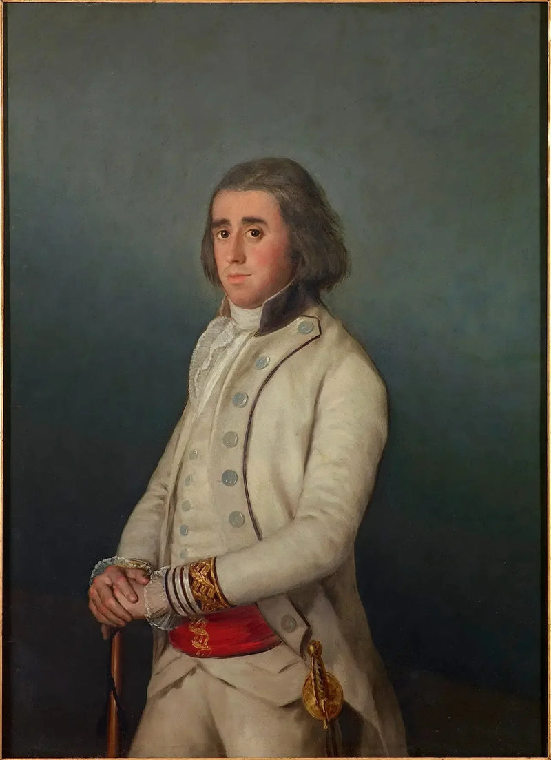 Retrato de Valentín Bellvís de Moncada e Pizarro - Francisco de Goya