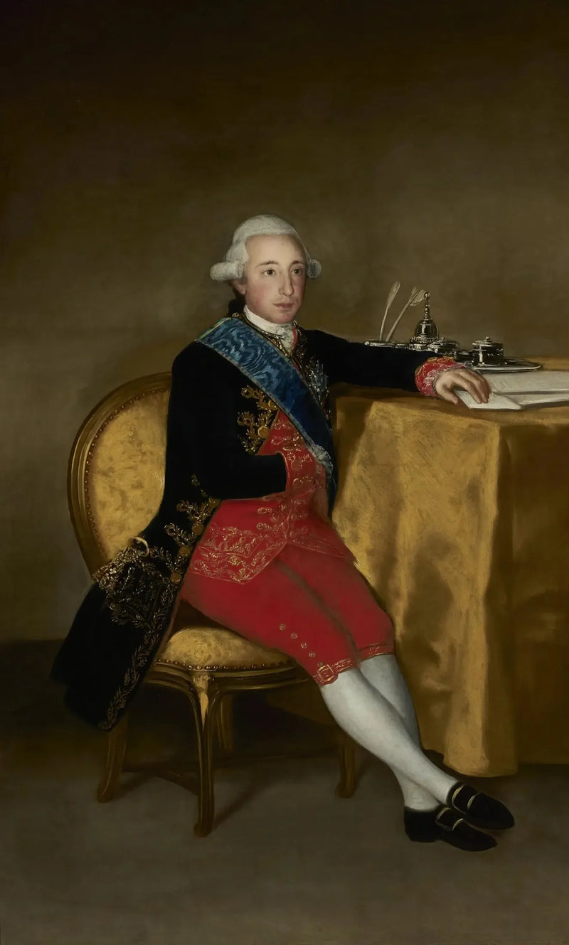 Retrato de Vicente Joaquín Osorio de Moscoso - Francisco de Goya