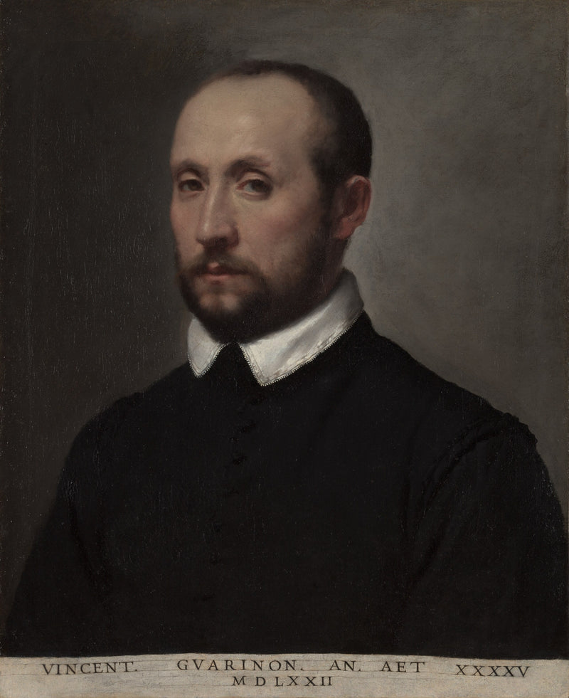 Retrato de Vincenzo Guarignoni - Giovanni Battista Moroni