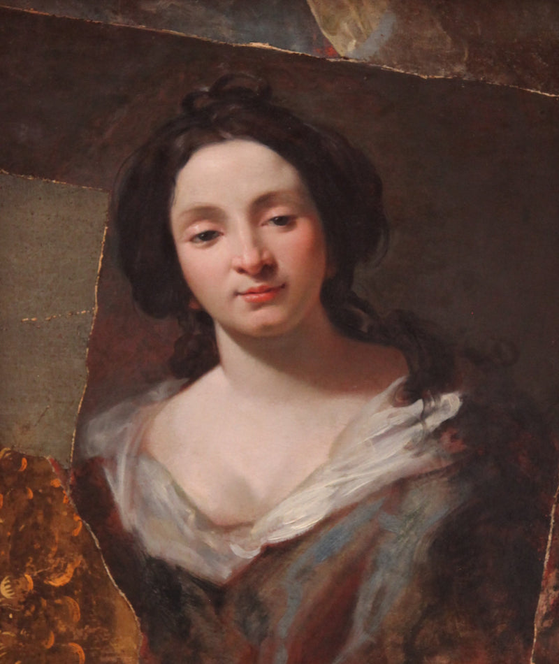 Retrato de Virginia da Vezzo - Simon Vouet