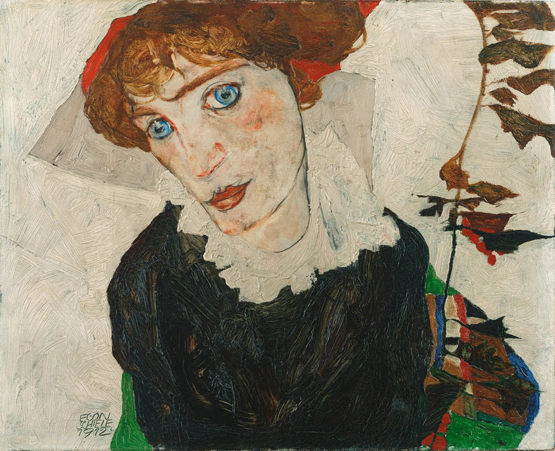 Retrato de Walburga Neuzil - Egon Schiele