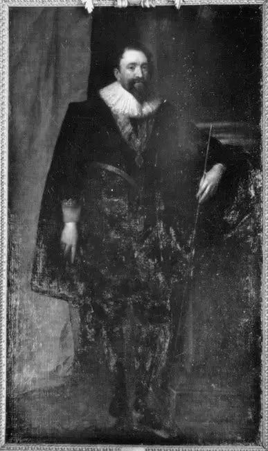 Retrato de William Herbert, 3º conde de Pembroke (1580-1630) - Antoine van Dyck