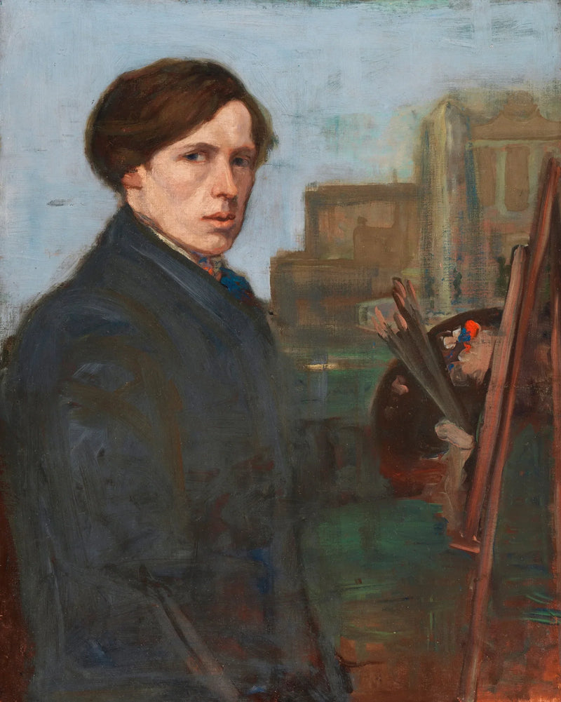 Retrato de William Orpen (1878-1931), artista - Charles Conder