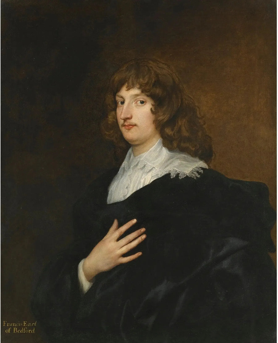 Retrato de William Russell, 5º conde e mais tarde 1º duque de Bedford - Antoine van Dyck