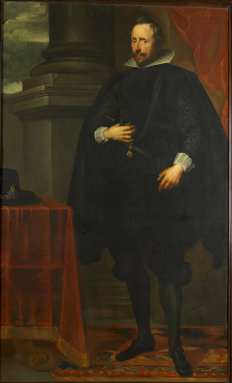 Retrato de Wolfgang Wilhelm, conde Palatino de Neuburg - Antoine van Dyck