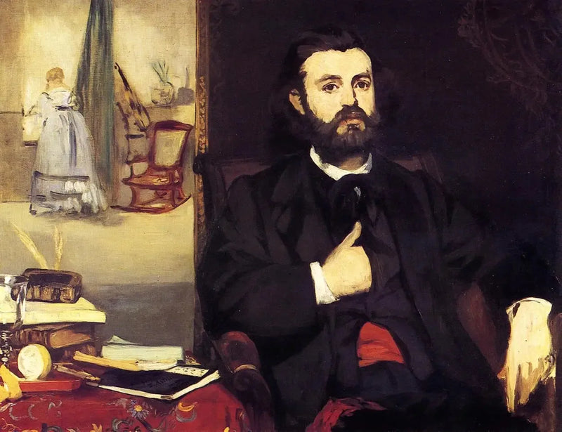 Retrato de Zacharie Astruc - Édouard Manet