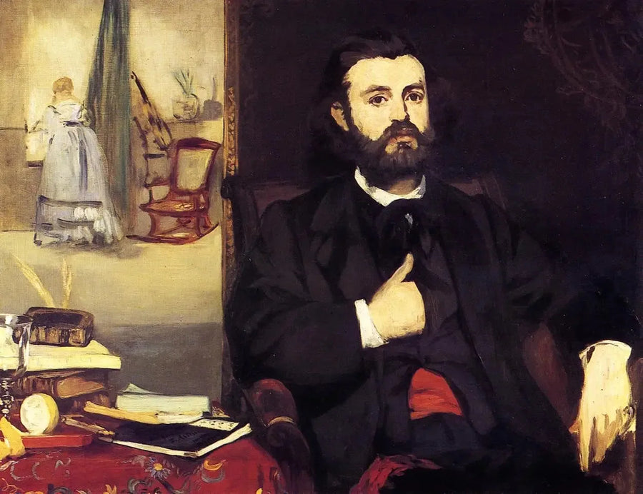 Retrato de Zacharie Astruc - Édouard Manet