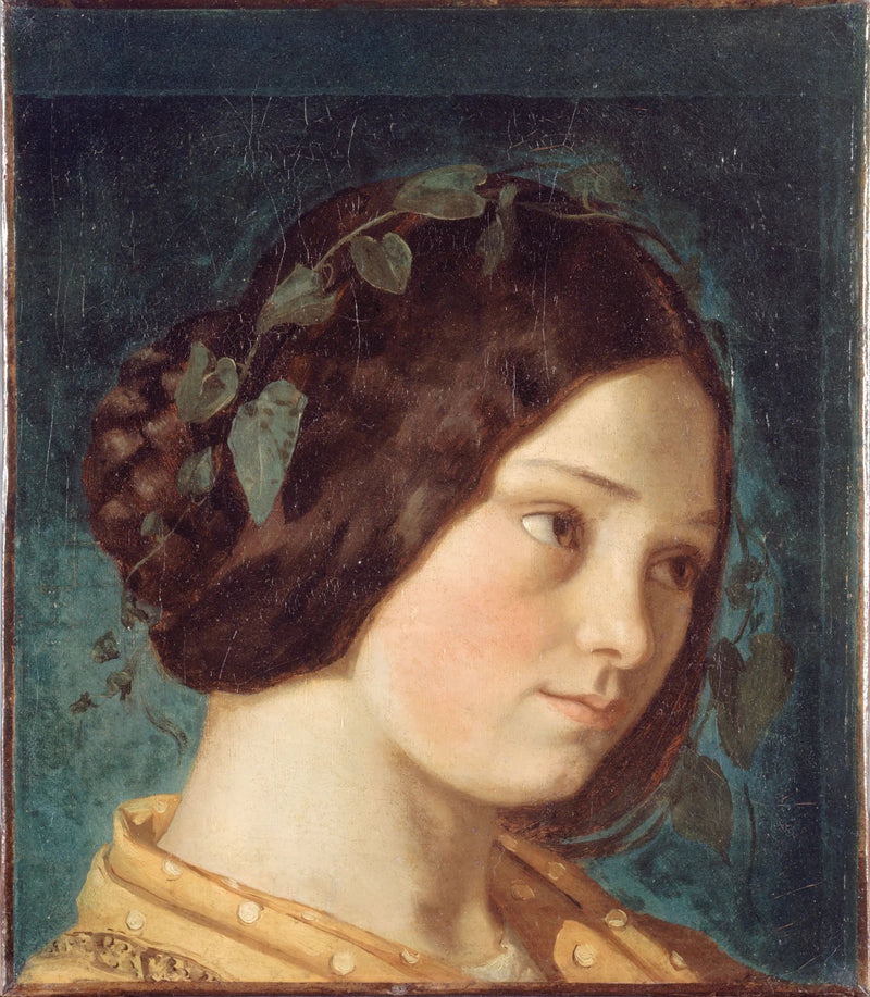 Retrato de Zélie Courbet - Gustave Courbet