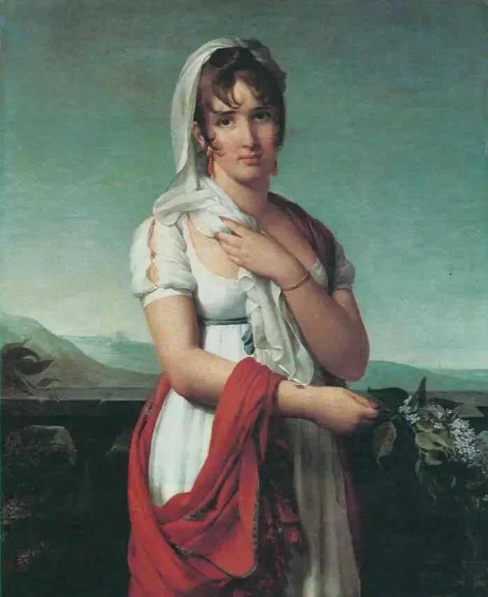 Retrato de Zoé-Victoire du Cayla, née Talon - Marie-Guillemine Benoist