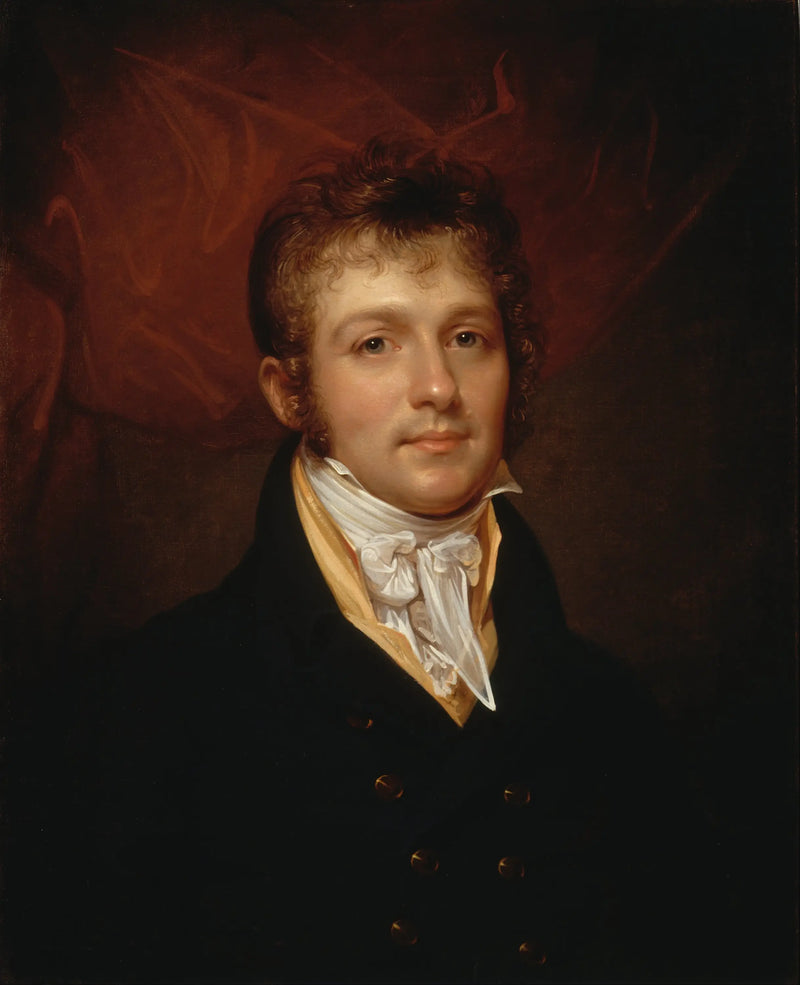 Retrato de Edward Shippen Burd de Filadélfia - Rembrandt Peale