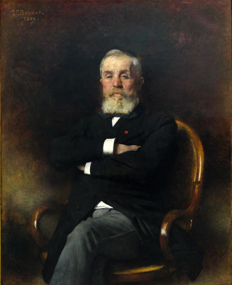 Retrato de Émile Loubet - Léon Bonnat