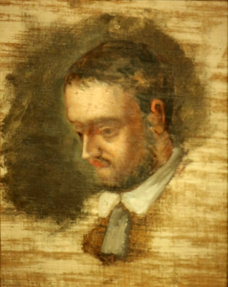 Retrato de Émile Zola - Paul Cézanne