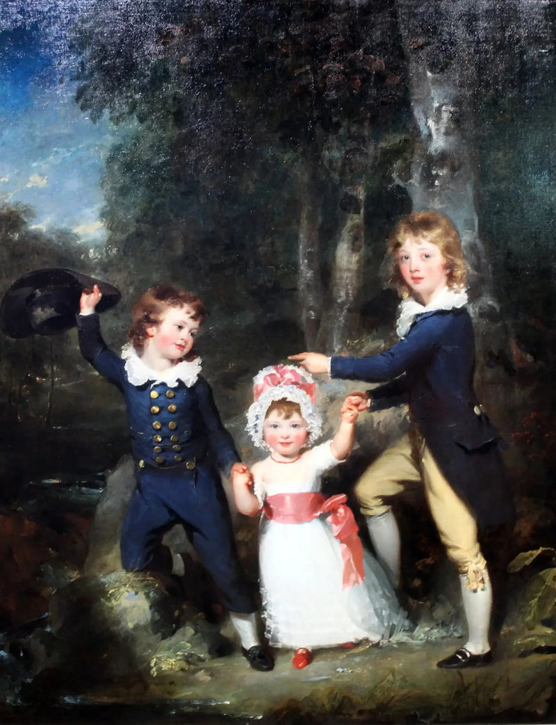 Retrato dos filhos de Lord George Cavendish - Thomas Lawrence