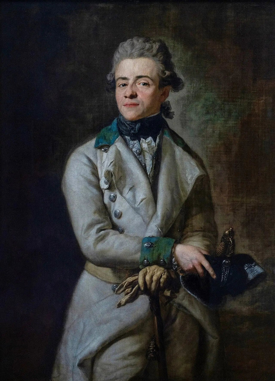 Retrato do Príncipe Herdeiro Heinrich XIII - Anton Graff