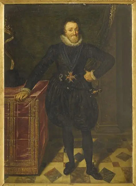 Retrato de Henrique IV - Frans Pourbus, o Jovem
