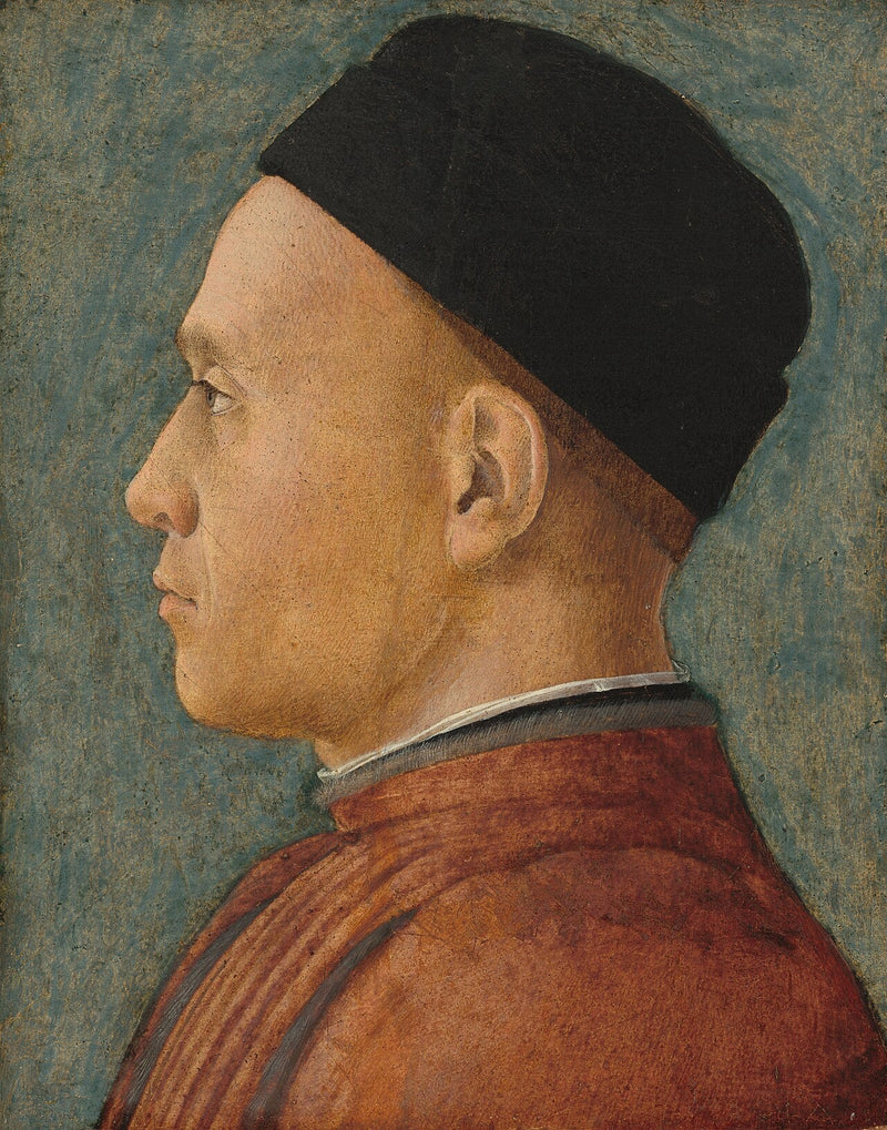 Retrato de homem - Andrea Mantegna