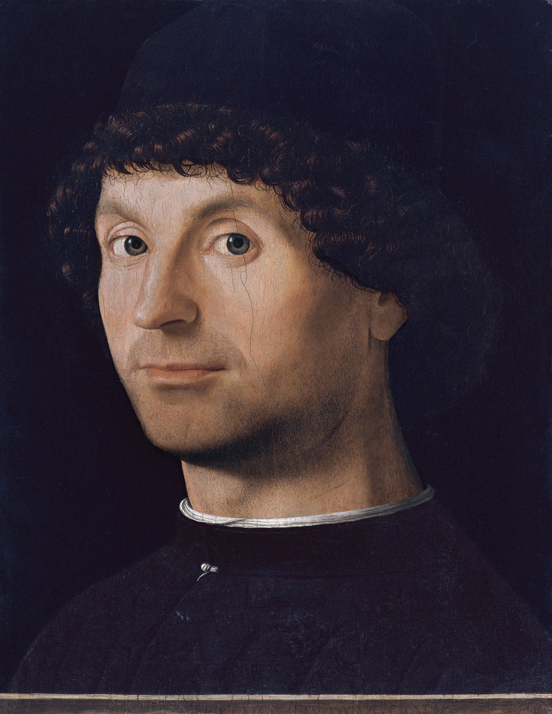 Retrato de homem - Antonello de Messina