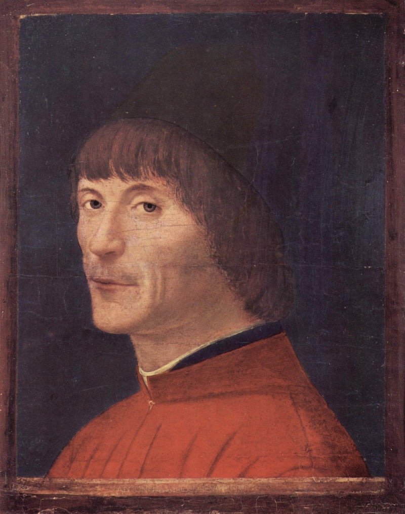 Retrato de homem - Antonello de Messina