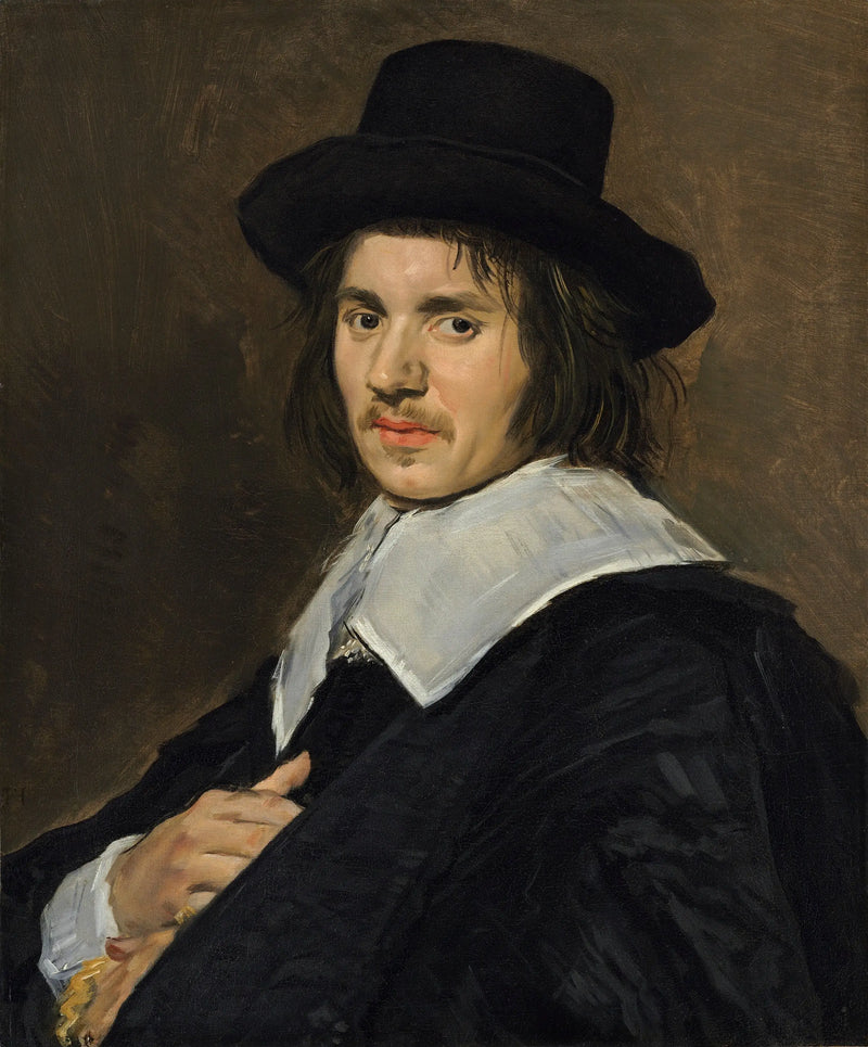 Retrato de um homem de chapéu - Frans Hals