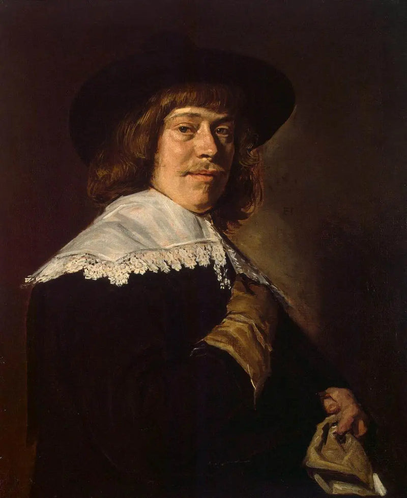 Retrato de um homem de chapéu - Frans Hals