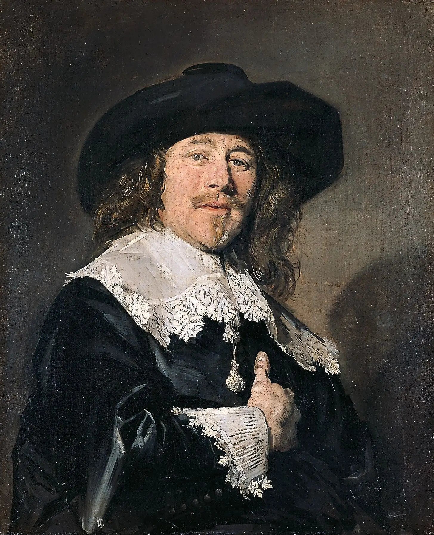 Portrait d’homme - Frans Hals - Alpha Reproduction