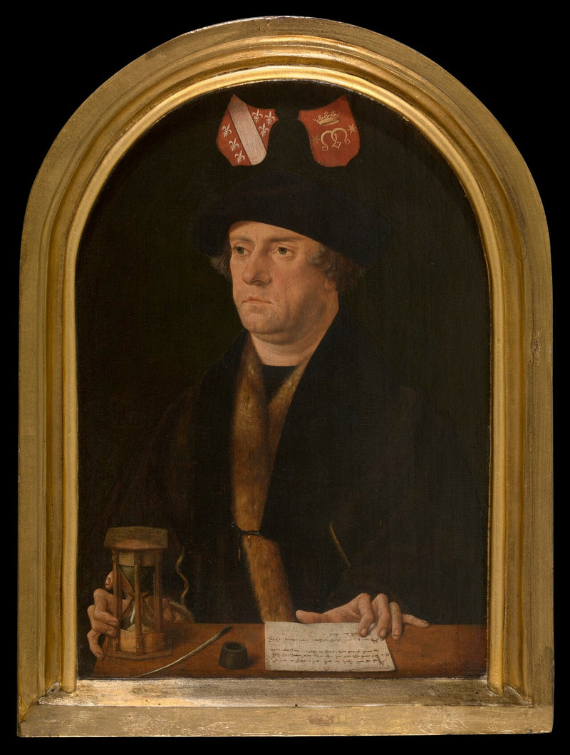Retrato de homem - Jacob Cornelisz van Oostsanen