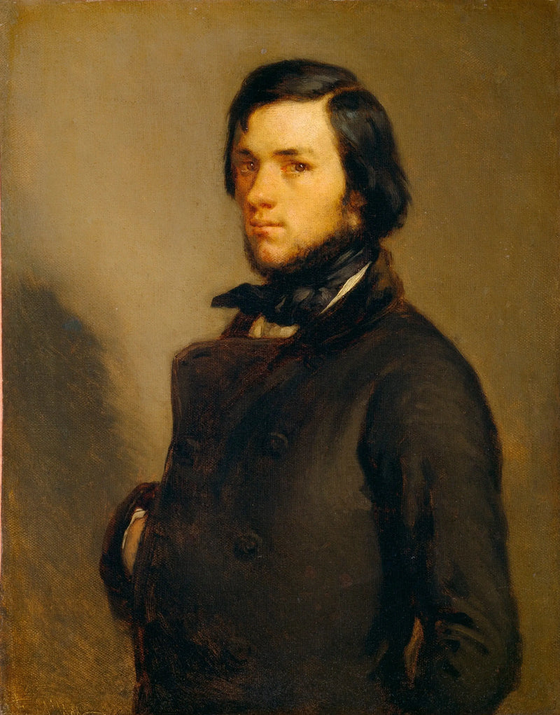 Retrato de homem - Jean-François Millet