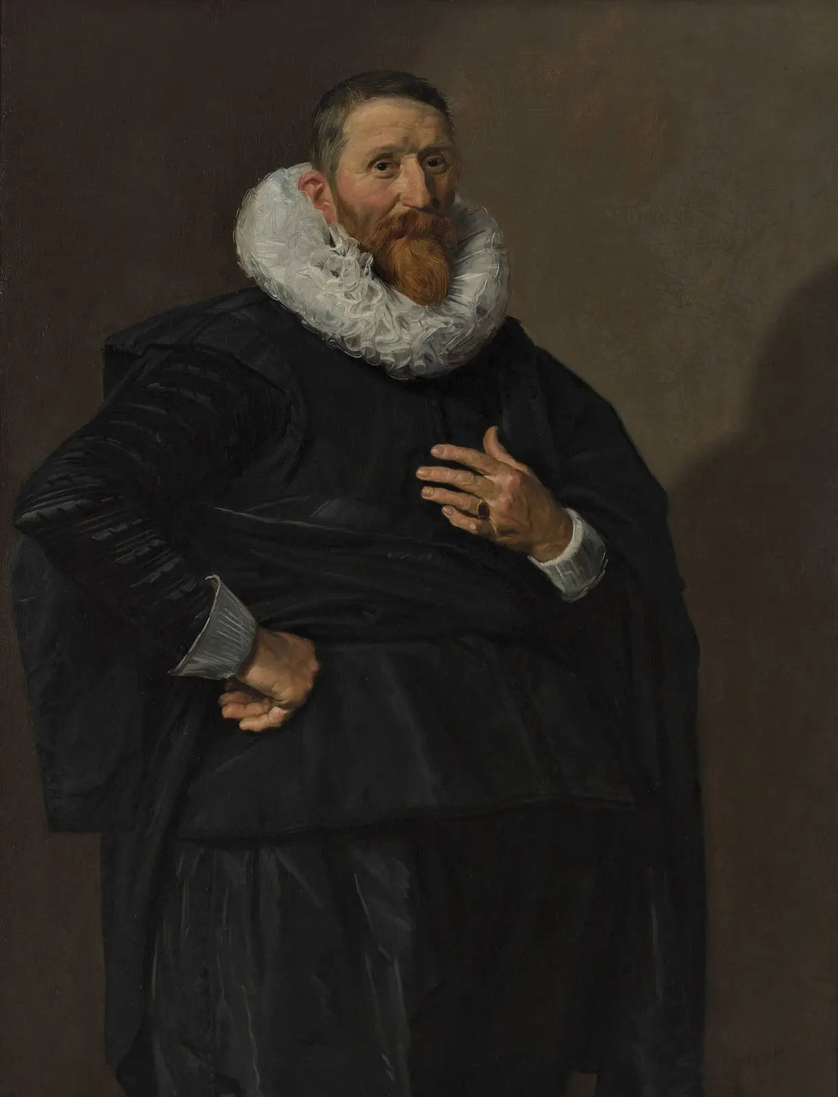 Portrait d’homme (possible) Johannes Saeckma (1572-1636) - Frans Hals - Alpha Reproduction