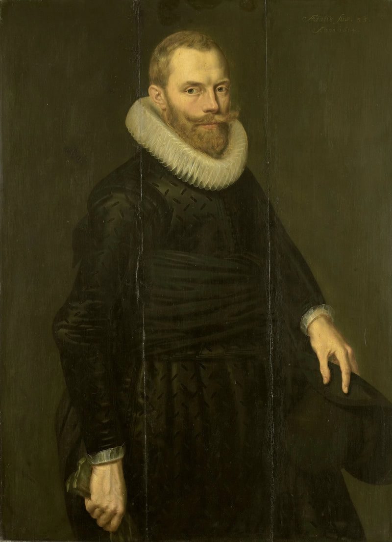 Portrait de Dirck Hasselaer (1581-1645) - Cornelis van der Voort