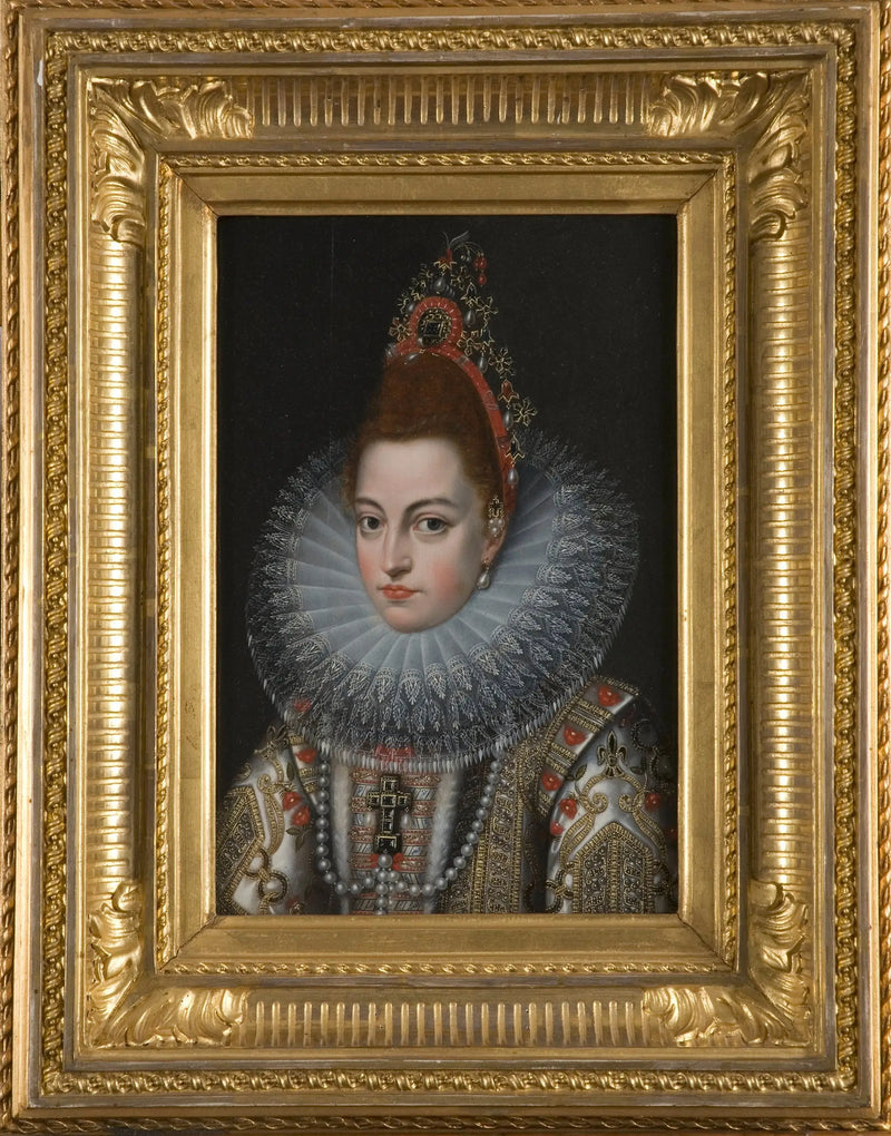 Retrato de Isabella Klara Eugenia, 1566-1633 - Frans Pourbus, o Jovem