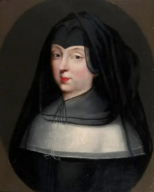 Retrato dito de Mademoiselle de La Vallière - Pierre Mignard
