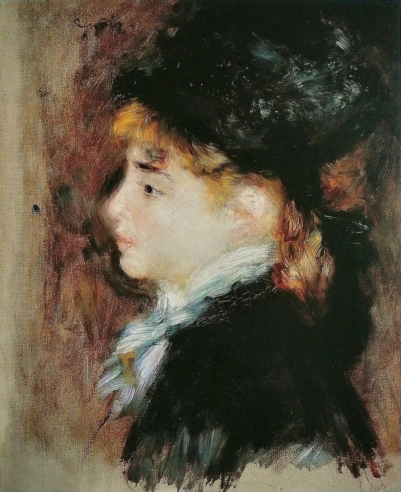 Retrato chamado de Margot - Pierre-Auguste Renoir