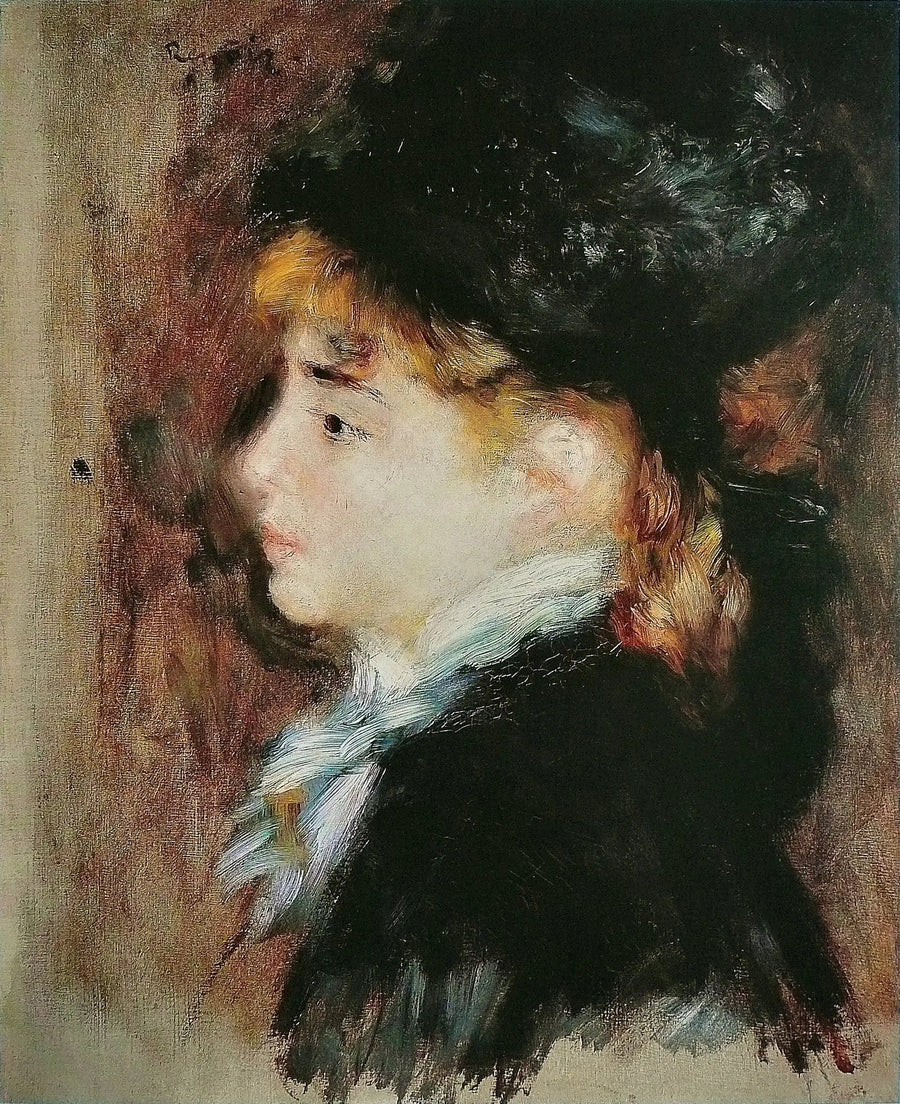 Retrato chamado de Margot - Pierre-Auguste Renoir