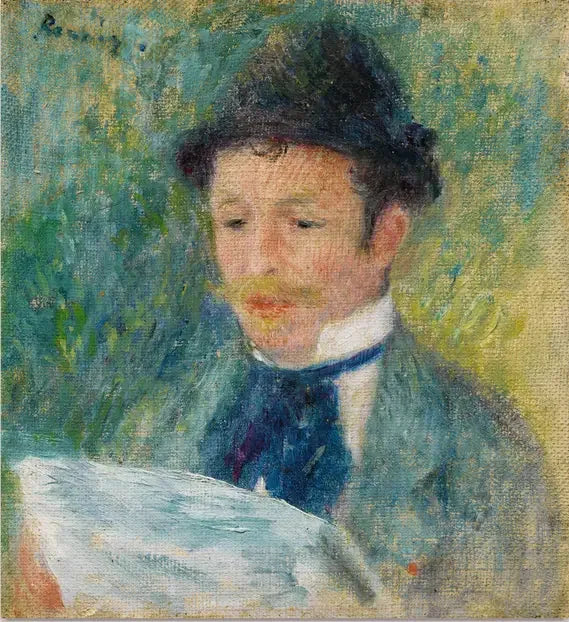 Retrato do barão Barbier - Pierre-Auguste Renoir
