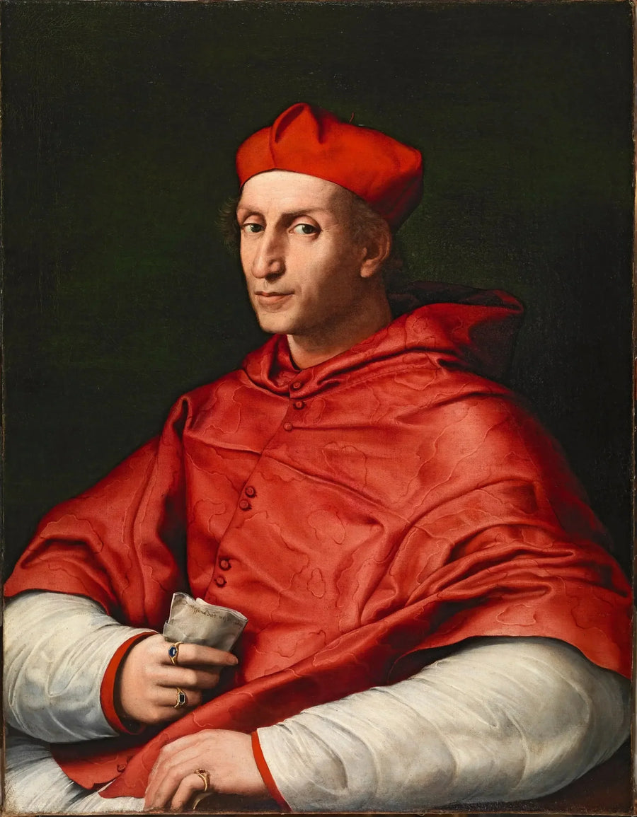 Retrato do cardeal Bibbiena - Raphaël Sanzio