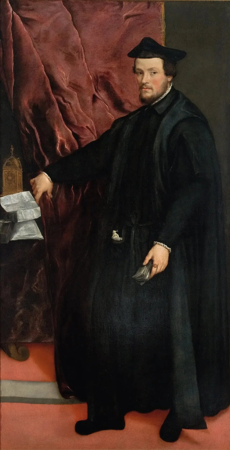 Retrato do cardeal Cristoforo Madruzzo - Titian