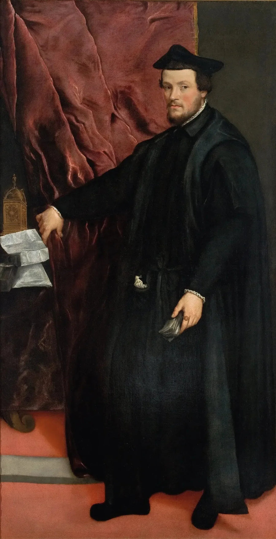 Retrato do cardeal Cristoforo Madruzzo - Titian