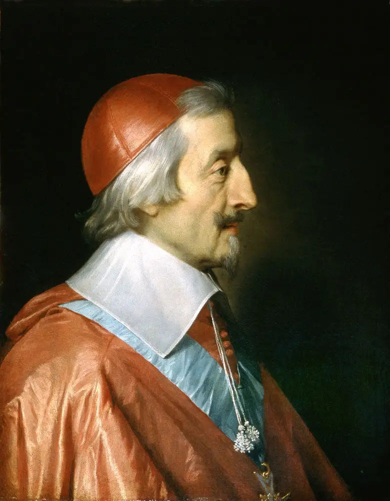 Retrato do cardeal Richelieu - Philippe de Champaigne