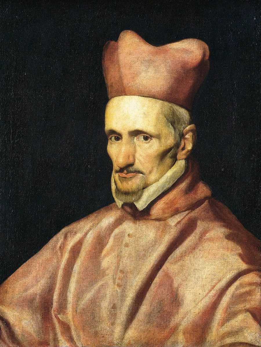 Retrato do cardeal Gaspar de Borja y Velasco - Diego Velázquez