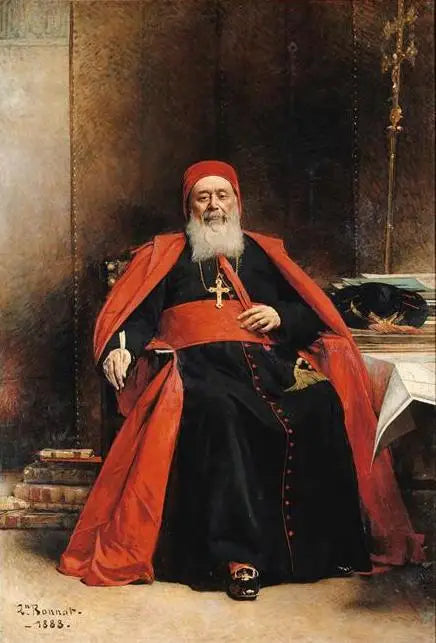 Retrato do Cardeal Lavigerie - Léon Bonnat