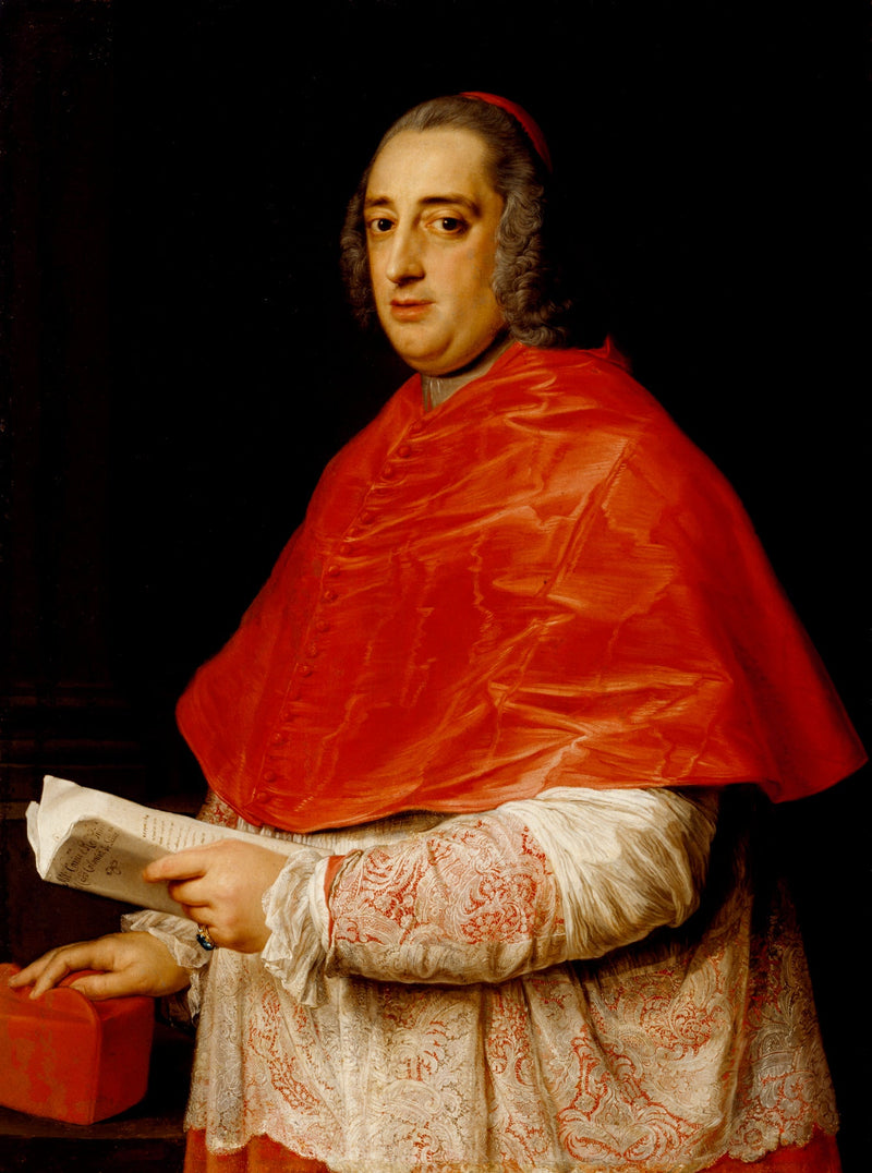 Retrato do cardeal Prospero Colonna di Sciarra - Pompeo Batoni