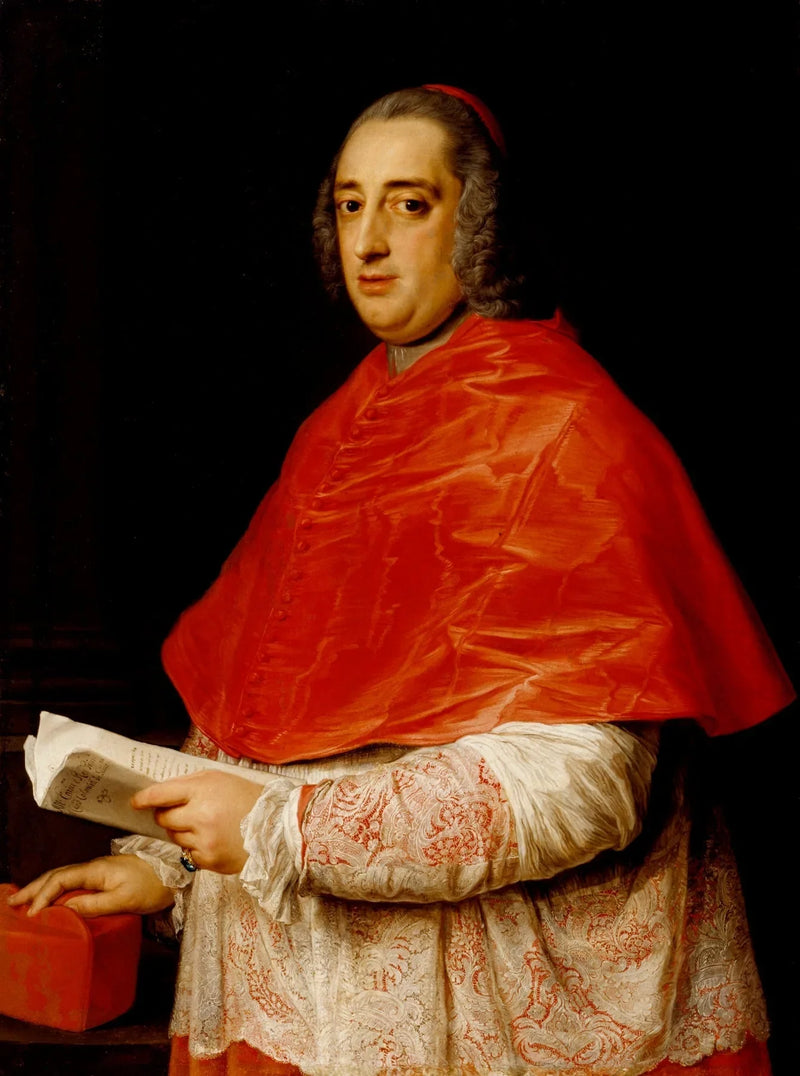 Retrato do cardeal Prospero Colonna di Sciarra - Pompeo Batoni