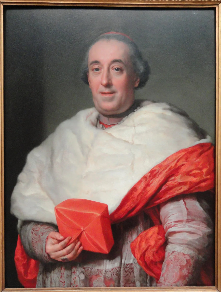 Retrato do cardeal Zelada - Anton Raphael Mengs