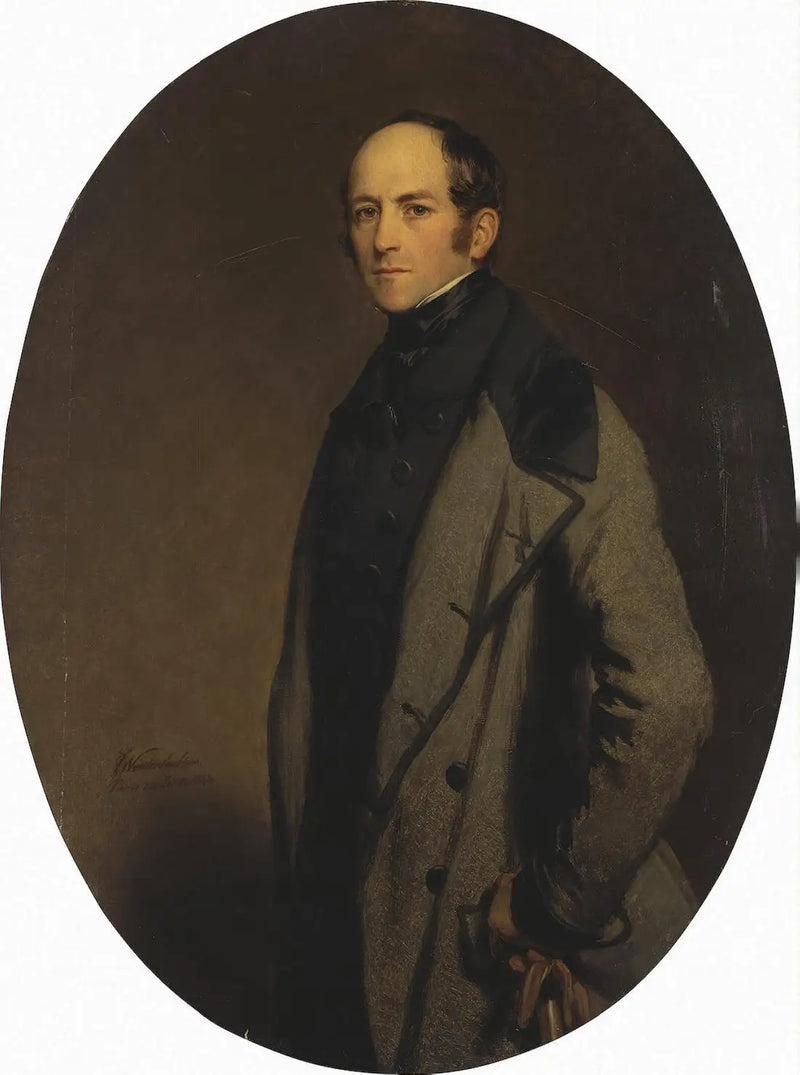 Retrato do conde Alexeï Bobrinsky - Franz Xaver Winterhalter