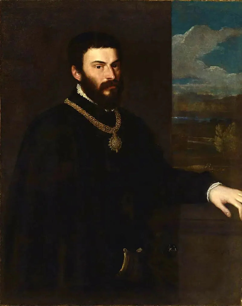 Retrato do conde Antonio Porcia - Titian